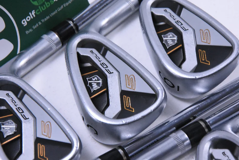 Wilson FG Tour F5 Irons / 4-PW / Stiff Flex Dynamic Gold XP S300 Shafts