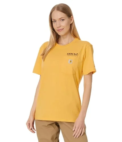 Carhartt 106550 Women's Loose Fit Heavyweight Short-Sleeve Denali Natio