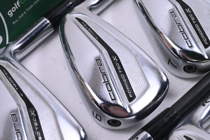 Cobra Forged Tec X 2022 Irons / 5-PW+GW / Regular Flex Cobra Ultralite 50 Shafts