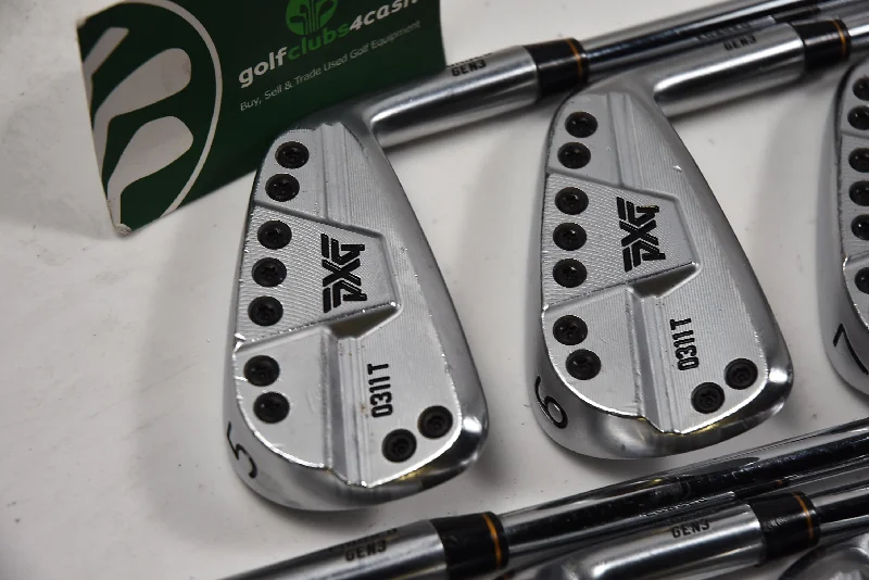 PXG 0311 T Gen1 Irons / 5-PW+GW / Stiff Flex Dynamic Gold S300 Shafts