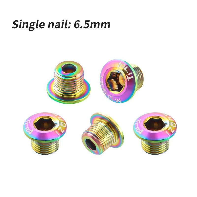 Colorful 6.5mm 5PCS