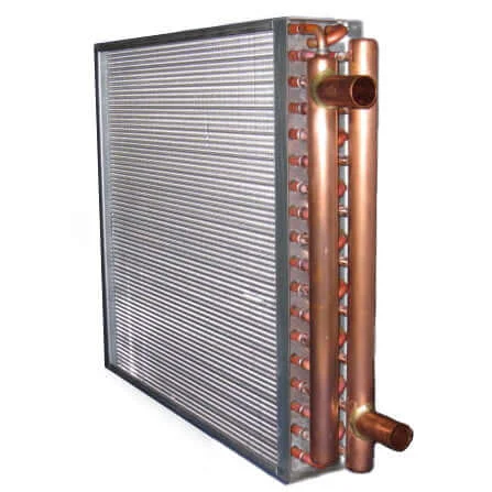 Water to Air Heat Exchanger for ducts – 100 000 BTU (16×18)