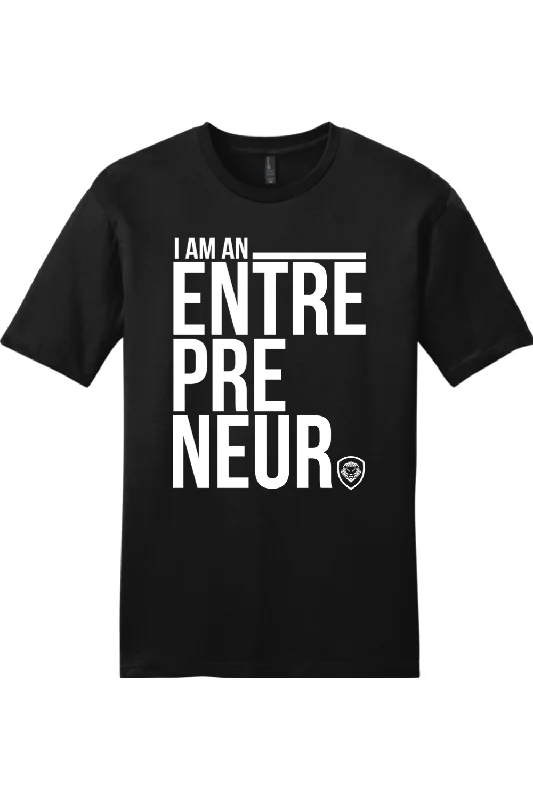 I Am An Entrepreneur Tee - White Text