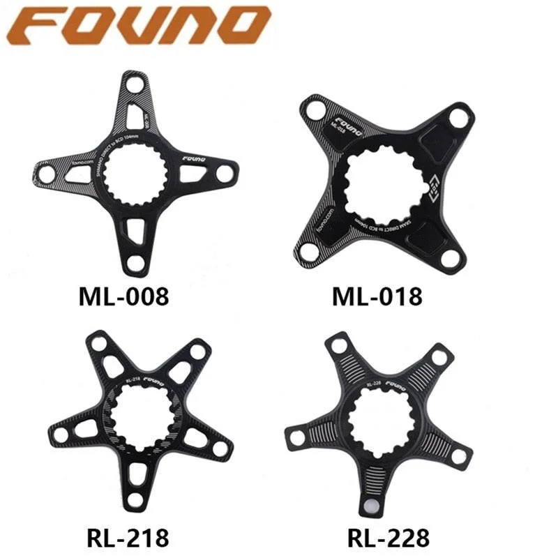 FOVNO Disk Grab Chainring Adapter Spider Converter ML-008/ML-018 104bcd RL-218/RL-228 110bcd 12s 12 Speed Chainring