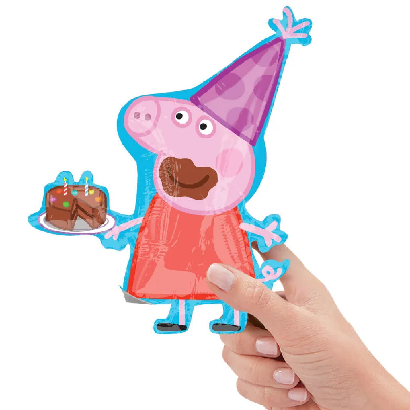 12 inch PEPPA PIG CAKE MINI SHAPE (AIR-FILL ONLY)