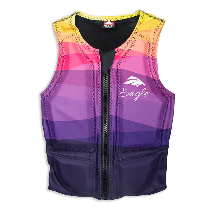 Eagle Jr Sunset Vest - Purple/Yellow