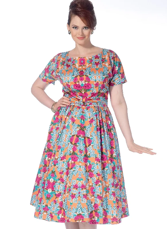 McCalls Vintage Dresses M7086