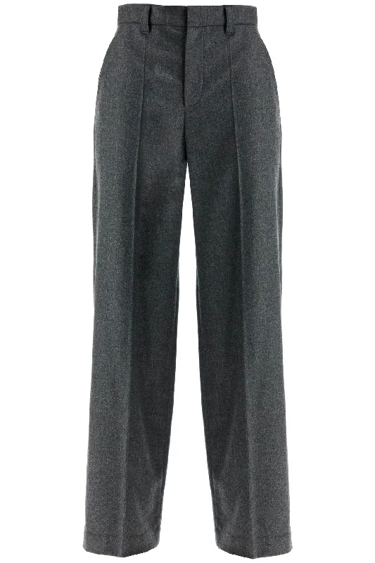 Brunello Cucinelli Women's Tailo Flannel Trousers For