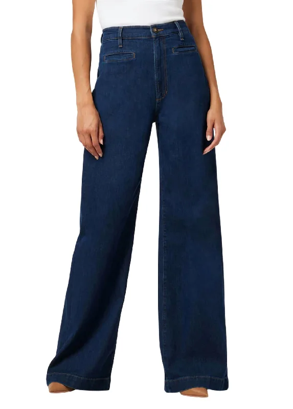 Kate Wide Leg Jeans In Impress