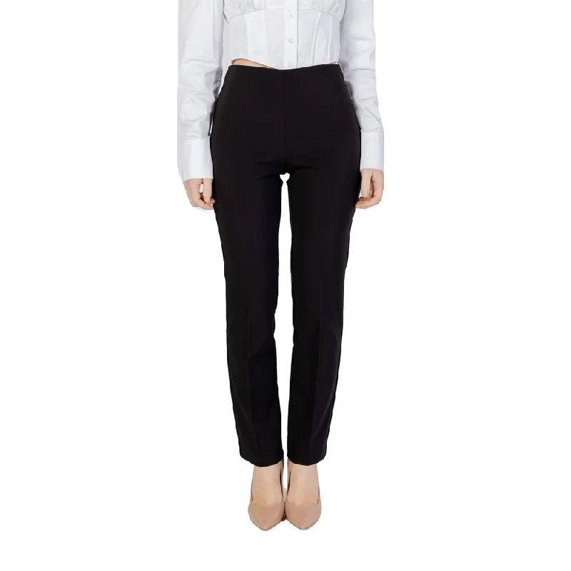 Sandro Ferrone  Polyester Jeans & Women's Pant