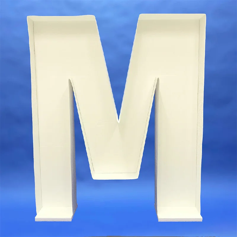 39 inch LETTER - M MOSAIC FRAME