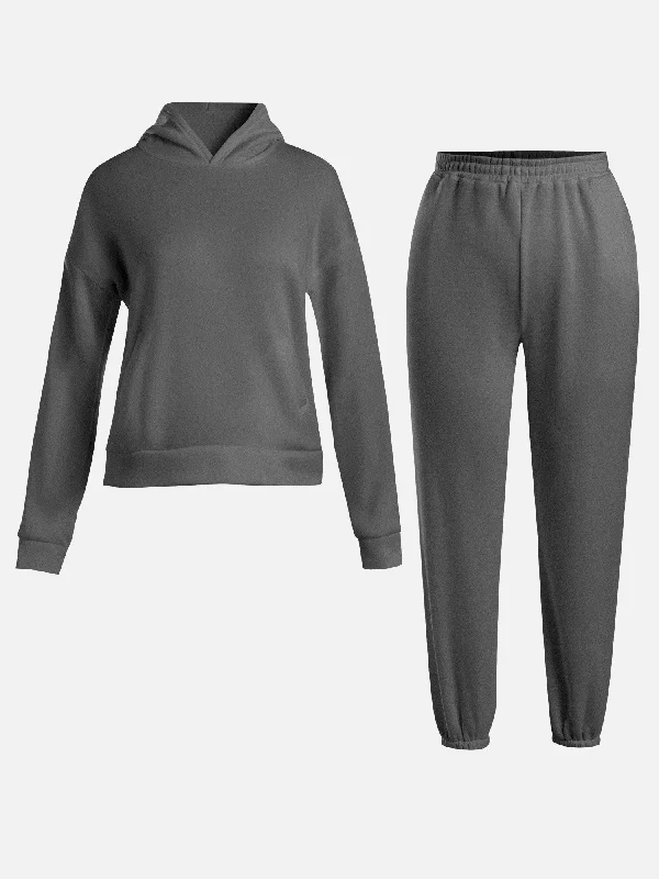 Cushy Dim Gray Sweatsuit