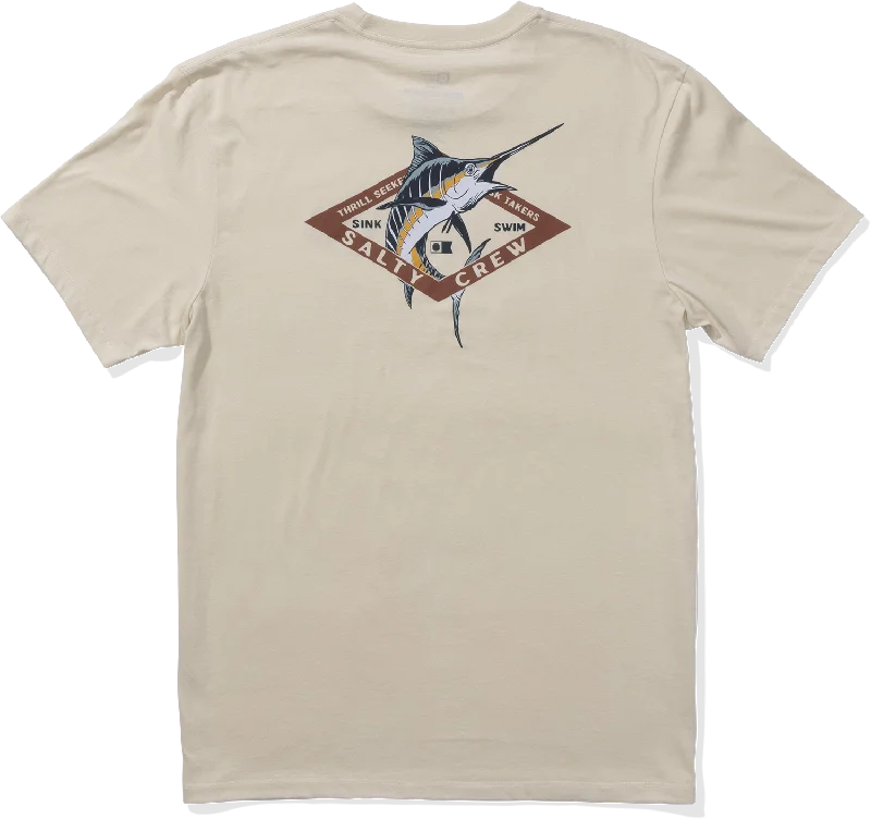 Diamond Marlin S/S Tee, Bone