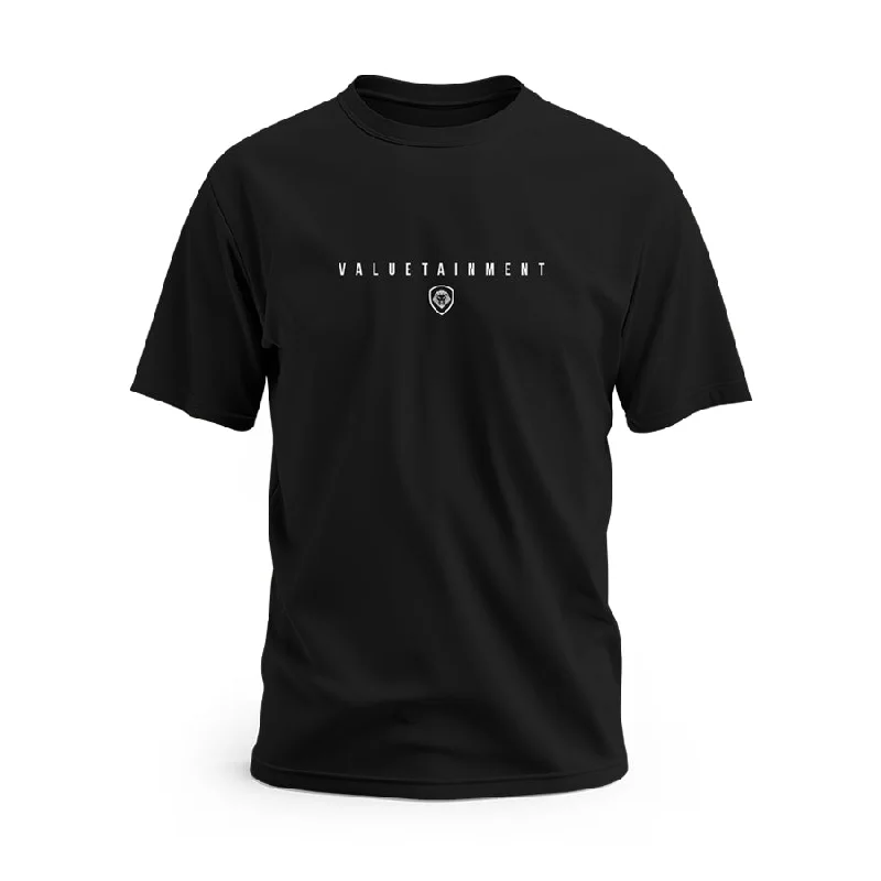 Valuetainment Premium Black Short Sleeve T-Shirt