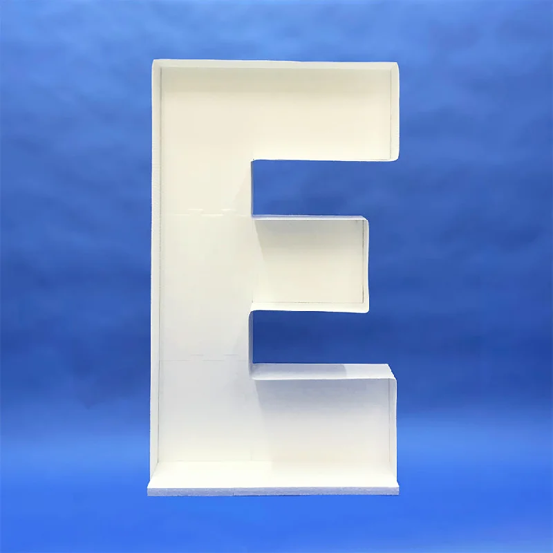 39 inch LETTER - E MOSAIC FRAME