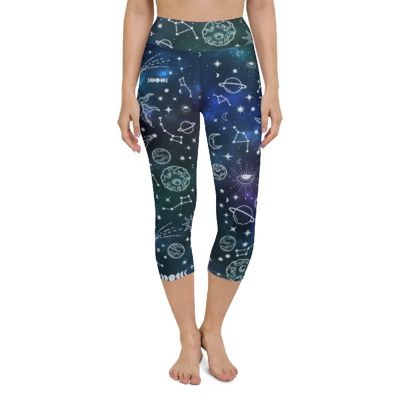 Spiritual Doodles Yoga Capris