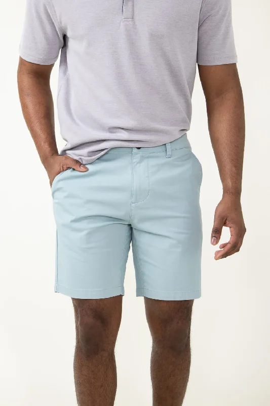 1897 Original 8" Wash Twill Shorts for Men in Malibu Blue | 4GLX1222-MALIBU BLUE