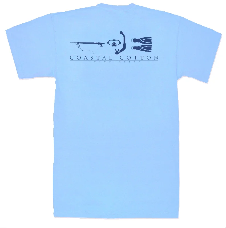 Maui Blue Spearfish Performance Tee