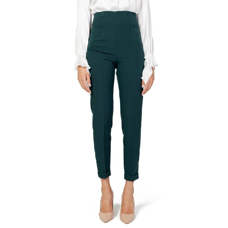 Sandro Ferrone  Polyester Jeans & Women's Pant