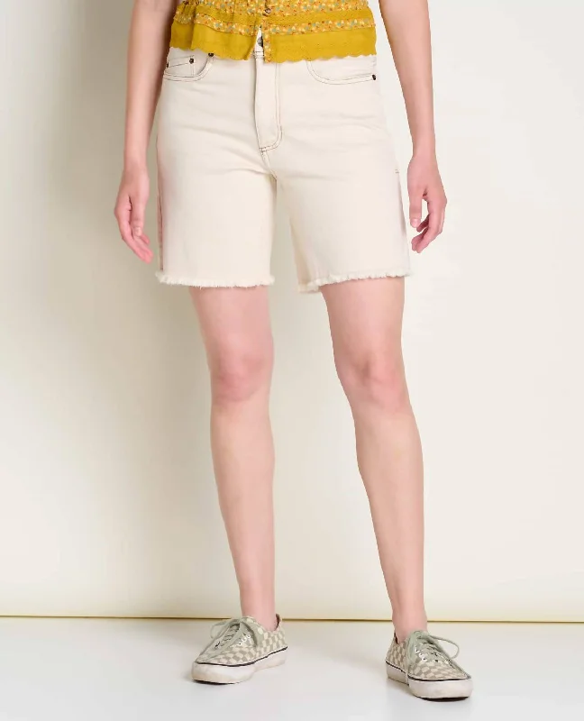 Balsam Seeded Cutoff Short In Natural